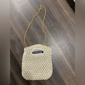 EUC Rosenfeld Vintage Beaded Woven Bag